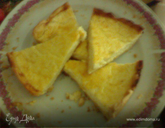 Пирог с сыром.