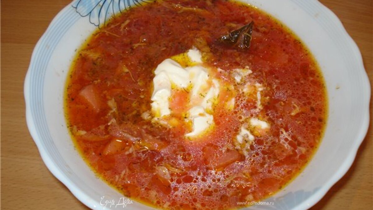 Суп  "Ленивая рыбка"