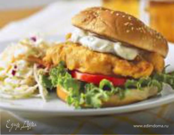 Простые рыбные бургеры