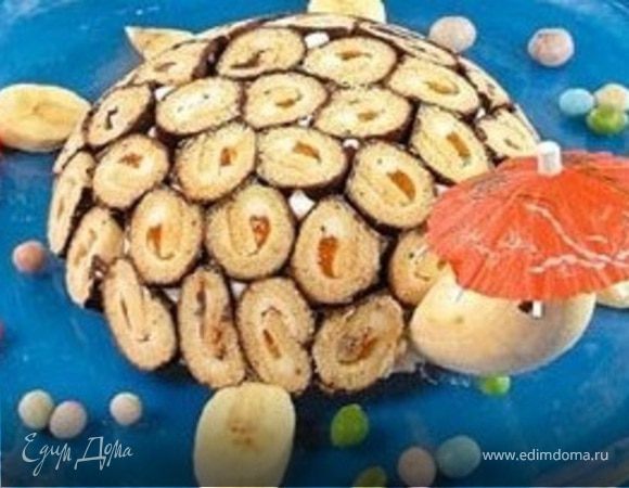 Торт "Черепаха Тортилла" Торт "Черепаха Тортилла"