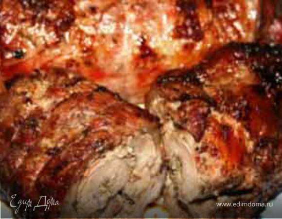 Рулет свиной с грибами Рулет свиной с грибами