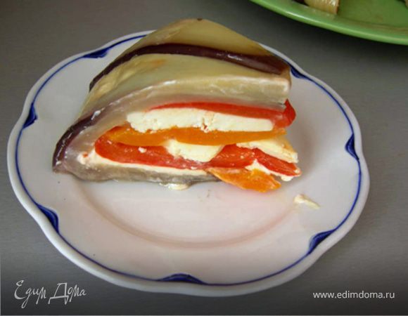 Террин из баклажанов и перцев Террин из баклажанов и перцев