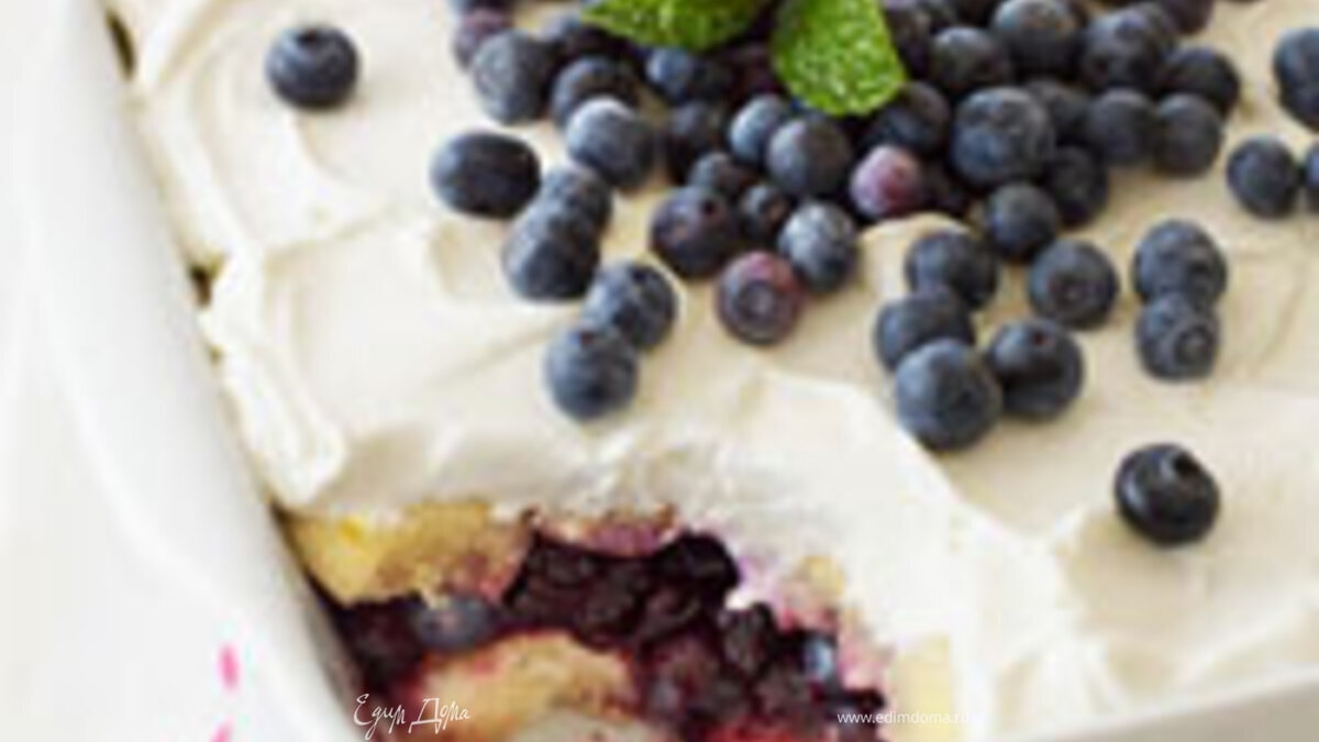 Черничное тирамису