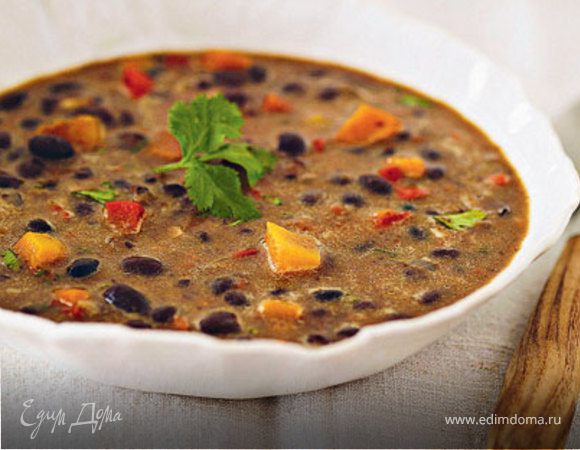 Суп из темной фасоли Суп из темной фасоли