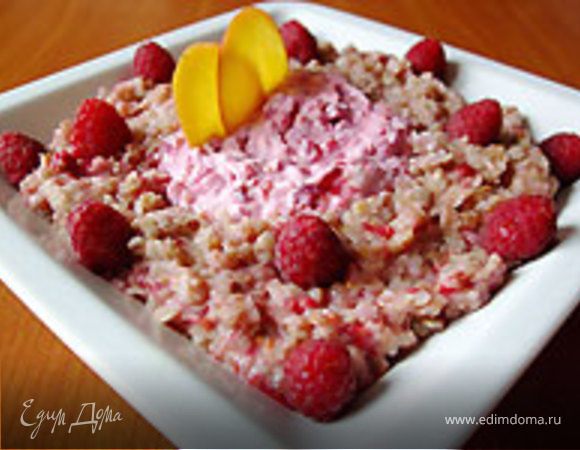 Каша «Злаки под малиновым соусом» Каша «Злаки под малиновым соусом»