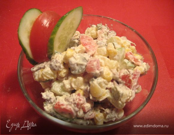 Салат "Сосновоборский"