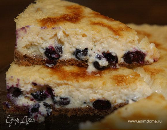 Чизкейк с голубикой