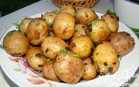 Рецепт Молодой картофель запеченный