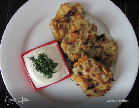 Овощные оладьи Овощные оладьи