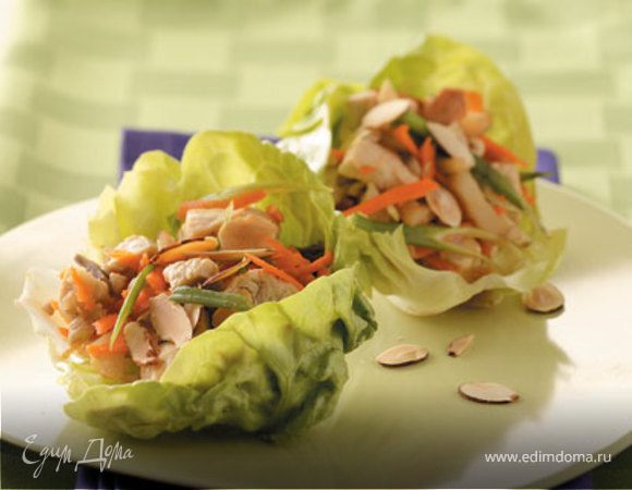 Куриная грудка, завернутая в летус Куриная грудка, завернутая в летус