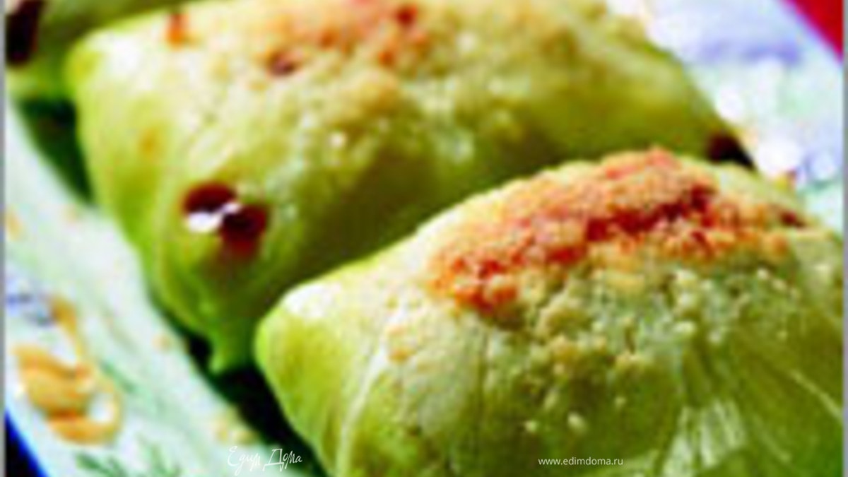 Итальянские голубцы с картофелем