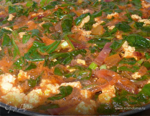 Летний зелёный борщ со шпинатом Летний зелёный борщ со шпинатом