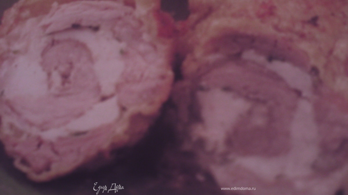 Свиная шейка с куриным филе