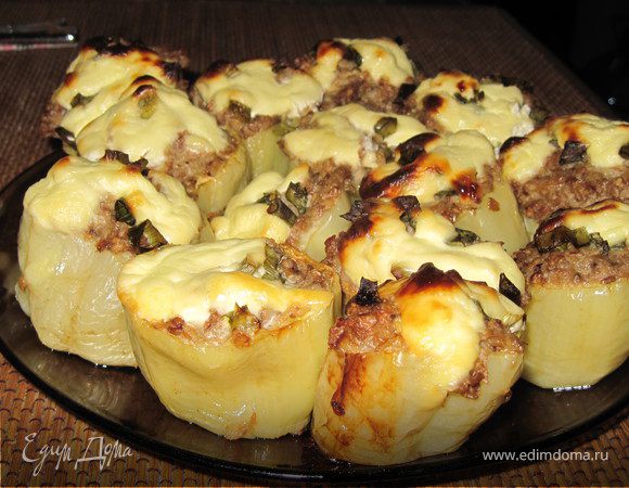 Фаршированный перец запеченный Фаршированный перец запеченный