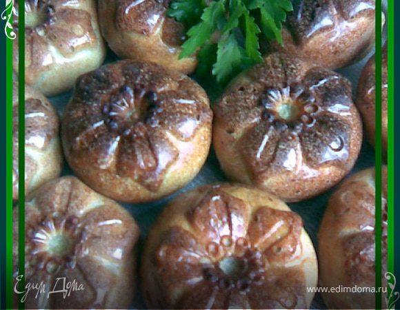 Закусочные маффины "Зеленые" Закусочные маффины "Зеленые"