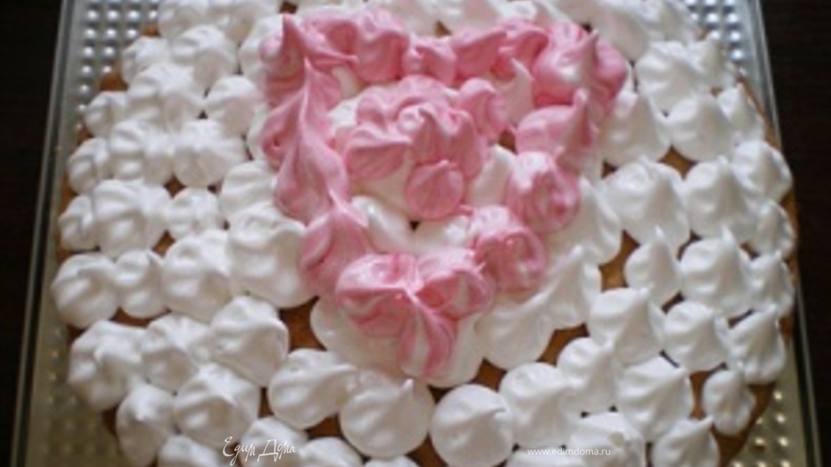 Пирог "Смородина под снегом"