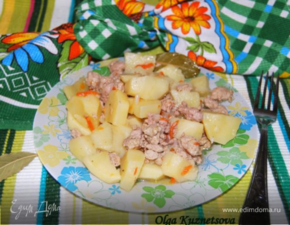 Картошка "по-флотски"