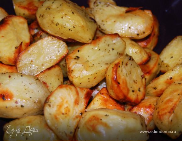 Картошка печеная со специями