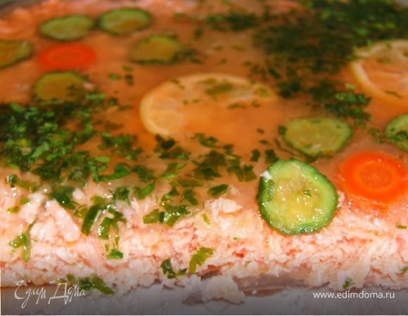 Заливное из форели 