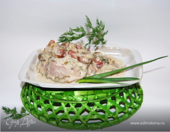 Свинина с крыжовником 