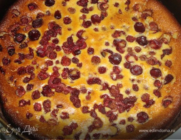 Пирог с ягодами "Летний" Пирог с ягодами "Летний"