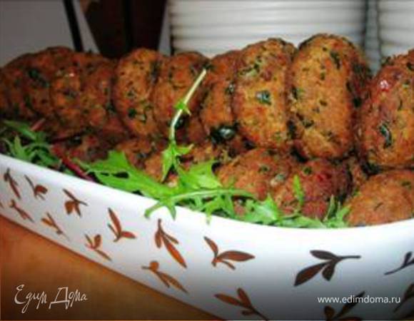 Шпинатные  котлетки