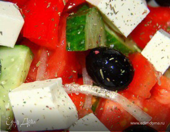 Настоящий греческий салат 