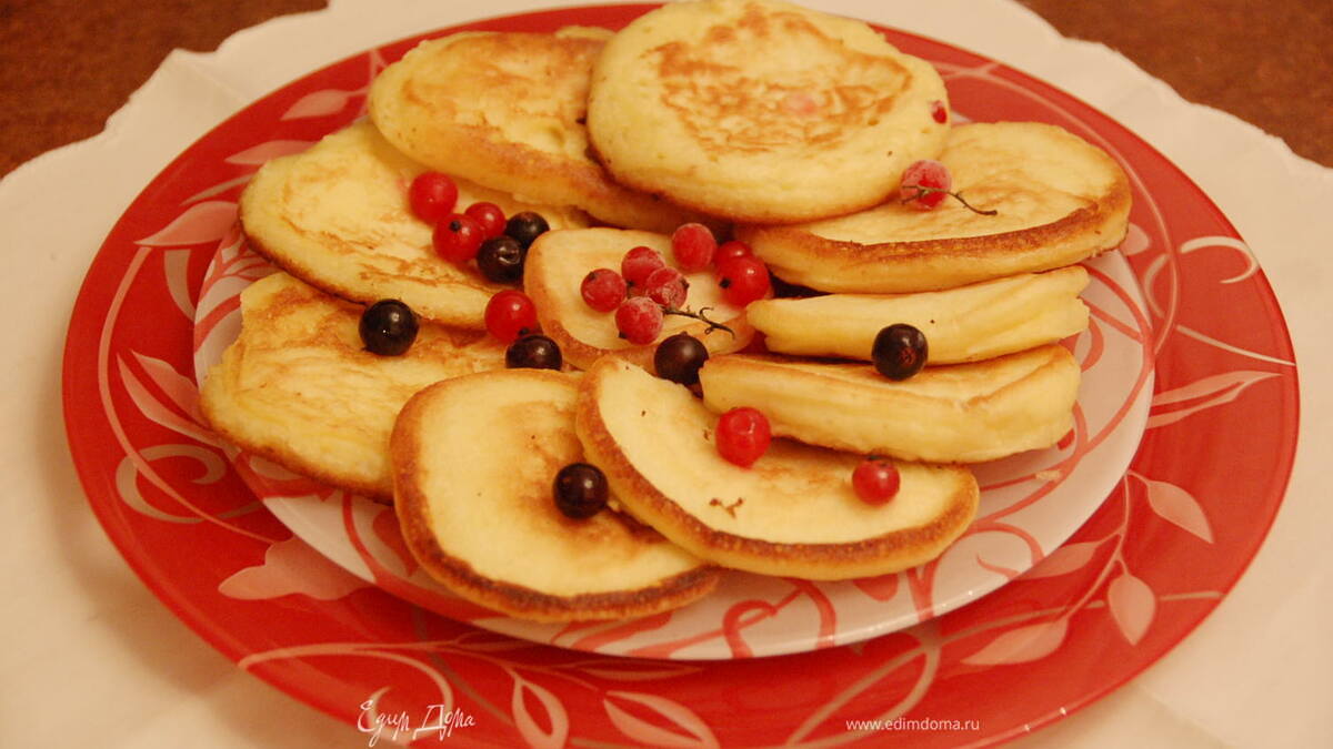 Пышные оладьи