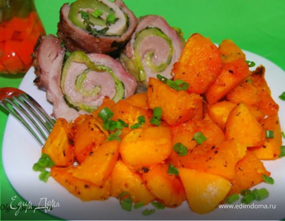 Тыква, запеченная в духовке 