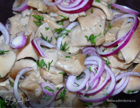 Вешенки маринованные 