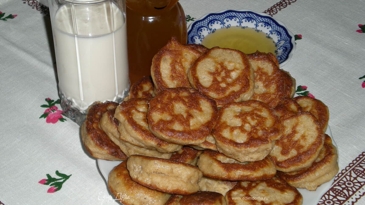 Оладушки гречневые
