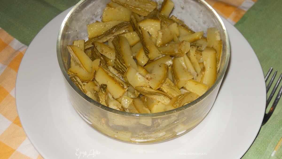 Мaриновaнные цукини