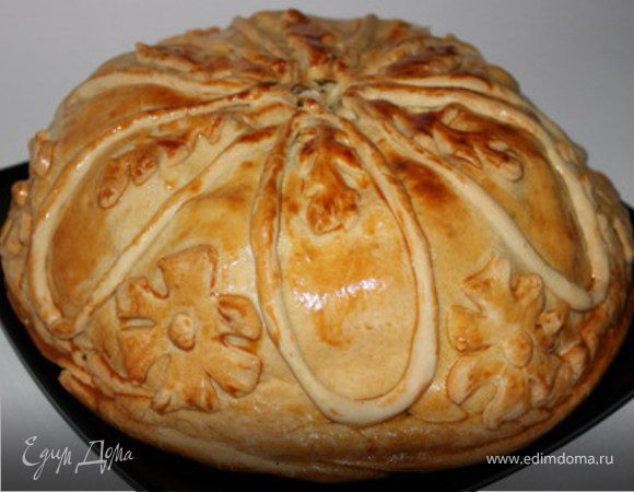 Курник: пирог со сложной начинкой