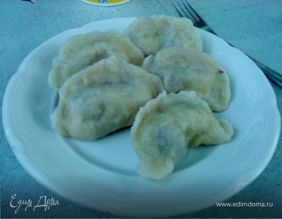 Дачные вареники с вишней