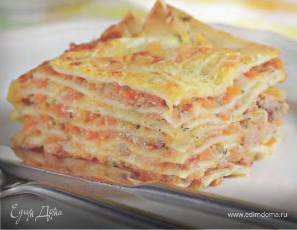 Лазанья с крапивой