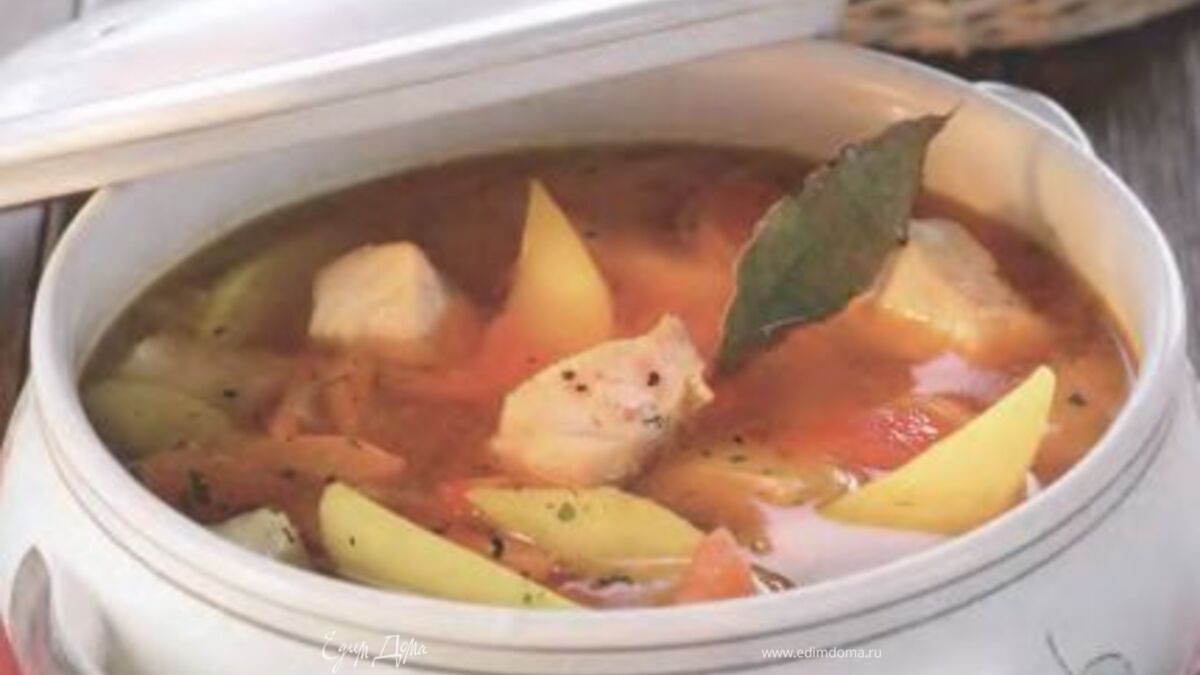 Уха по-царски с блинами