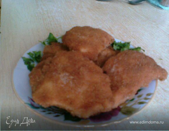 Куриное филе в крекерах