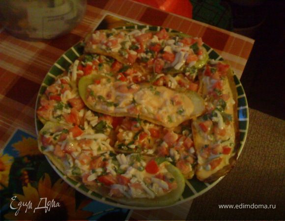 Лодочки "Кабачковые" Лодочки "Кабачковые"