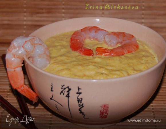 Суп-пюре с креветками_ Суп-пюре с креветками_
