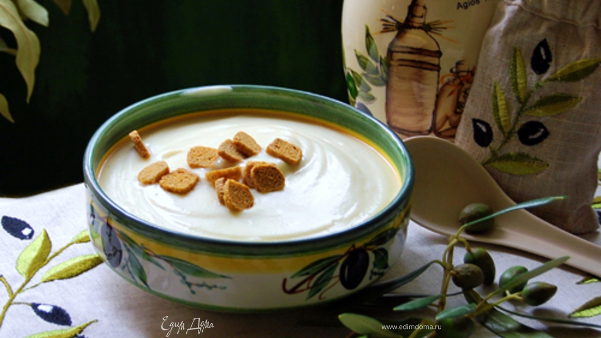 Суп пюре из цветной капусты