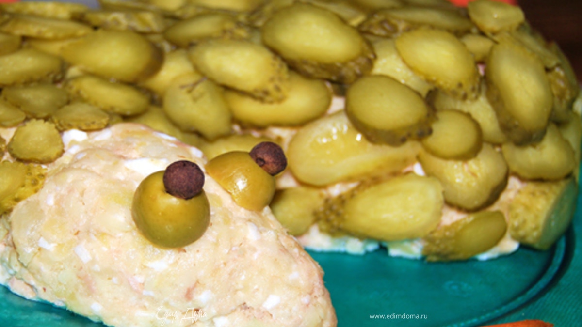 "Змейка" салат