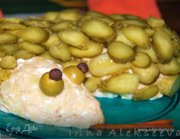 "Змейка" салат "Змейка" салат