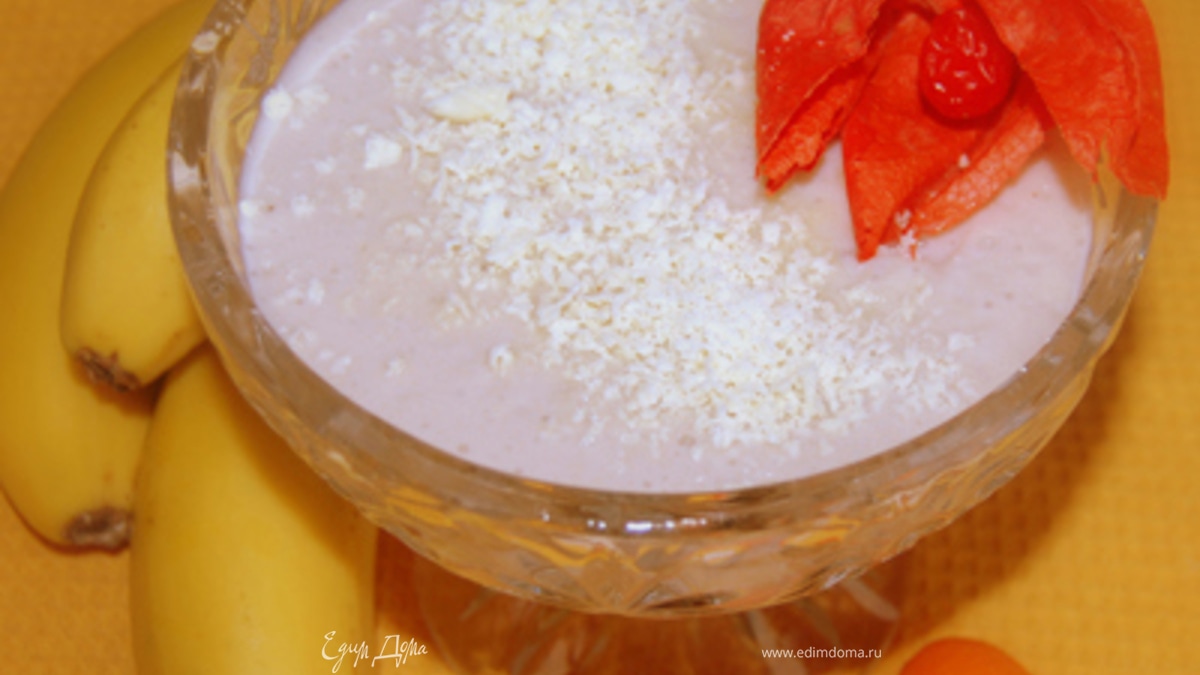 Фраппе шоколадно-банановое