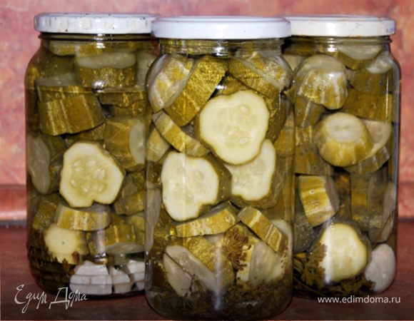 Огурцы резаные Огурцы резаные