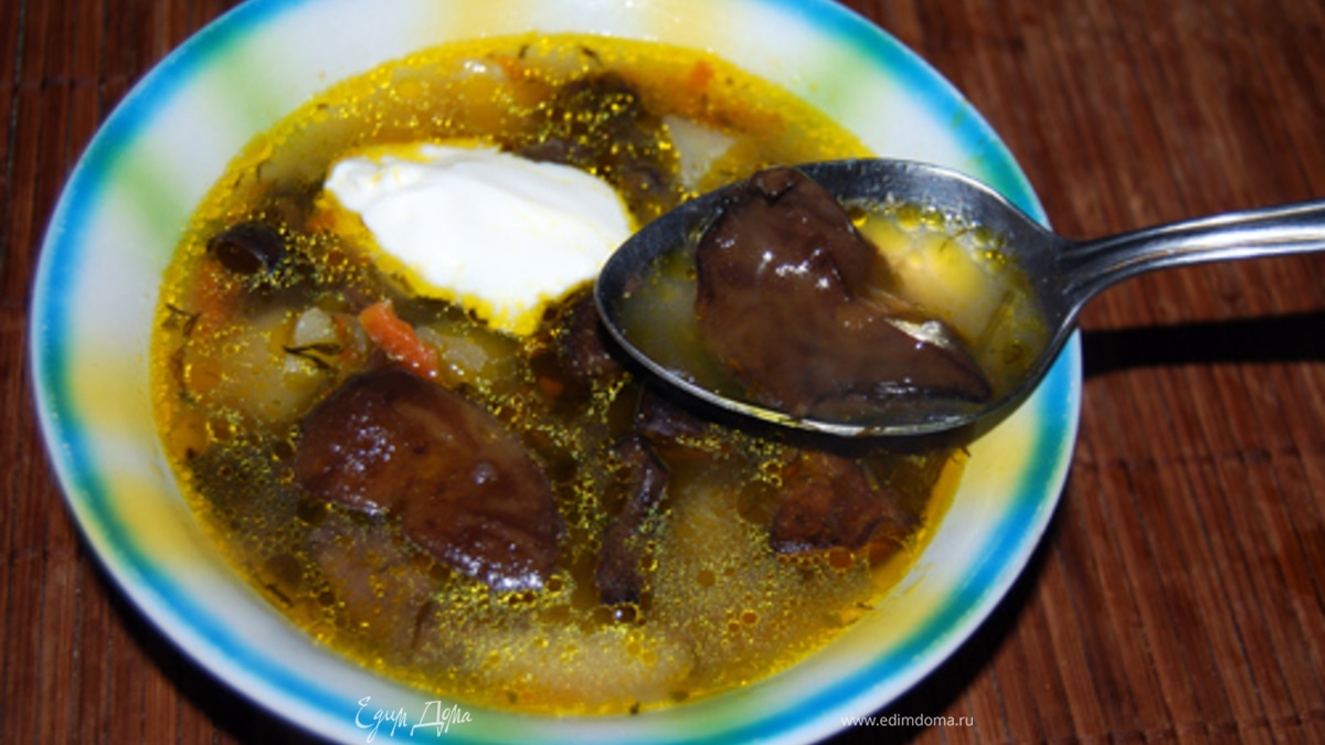 Суп грибной