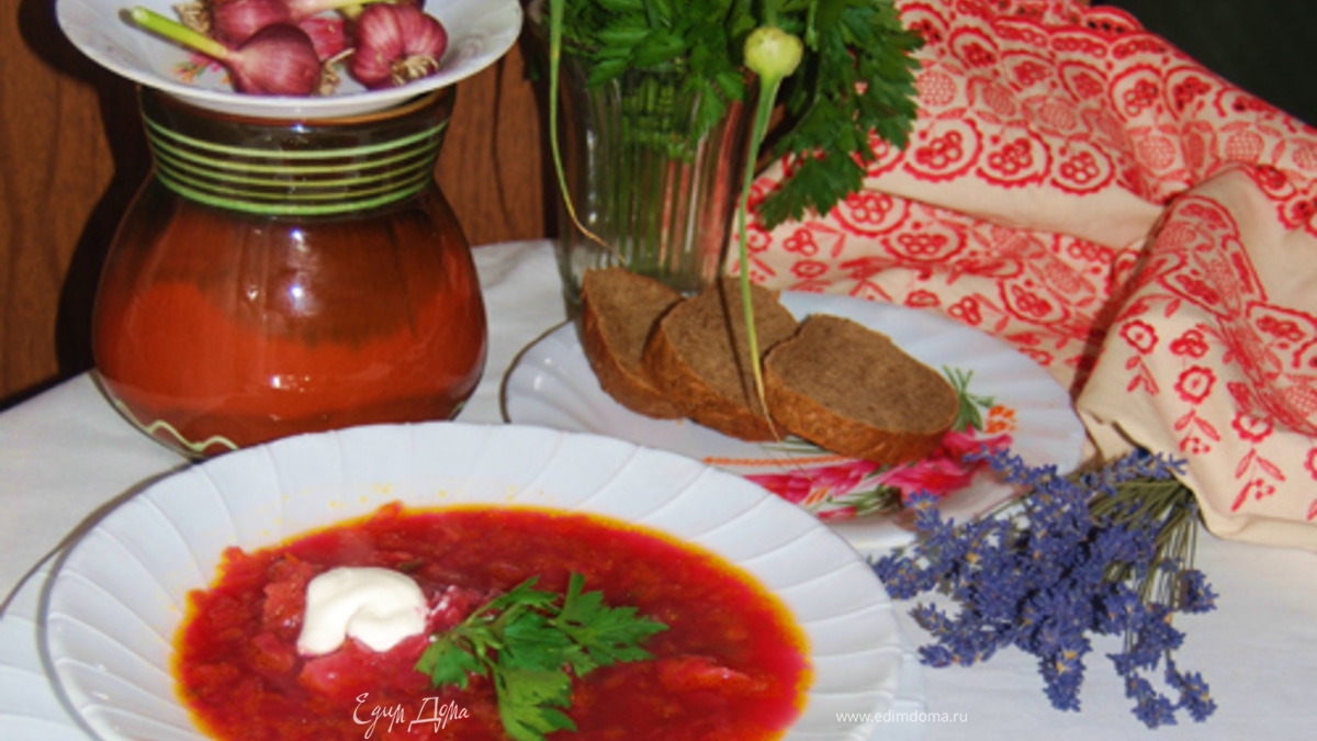 Борщ от Ирины