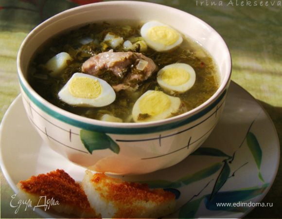 Щавелевые щи Щавелевые щи