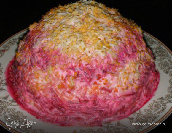 Сельдь под шубой по-белорусски