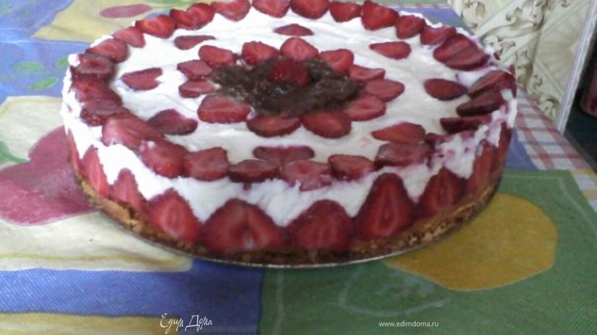 Клубничный тортик
