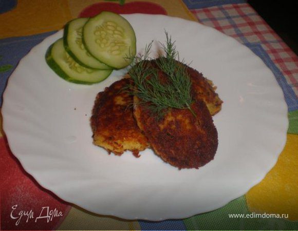 Картофельные зразки с мясом 